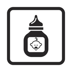 Baby food icon
