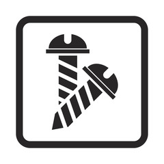 A pair of screws icon