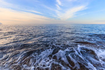 Sicilian Coastline in the Evening