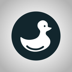 Toy duck icon