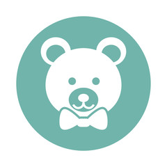 Toy bear icon