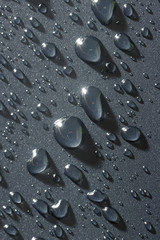 Water drops on a texture

