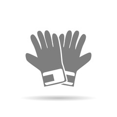 Fototapeta premium Pair of gloves icon