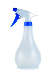 Spray bottle isolated on the white background