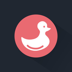 Toy duck icon