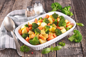 baked vegetable