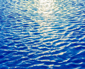 Obraz premium Blue pool water