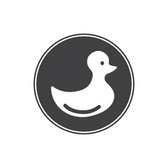 Toy duck icon