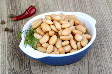 Canned white beans