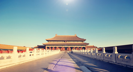 Forbidden City Chinese Culture Ancient Concept
