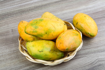 Ripe yellow mango