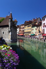 Fototapeta premium Annecy haute-Savoie Rhône-Alpes France