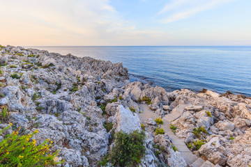 Sicilian Coastline in the Evening
