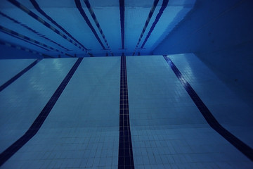 Obraz premium pool underwater photo