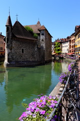 Fototapeta premium Annecy haute-Savoie Rhône-Alpes France
