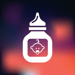 Baby food icon