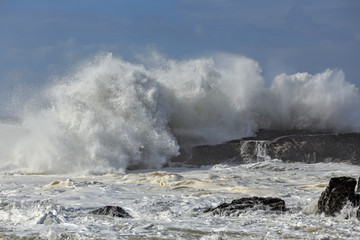 Rough sea