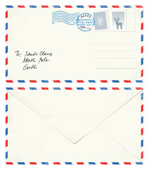 Postcard letter to Santa