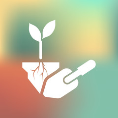 Planting icon