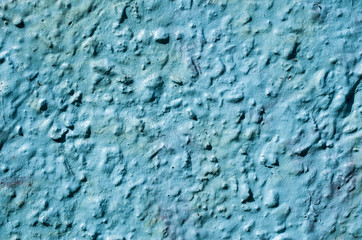 Blue and green painted wall
