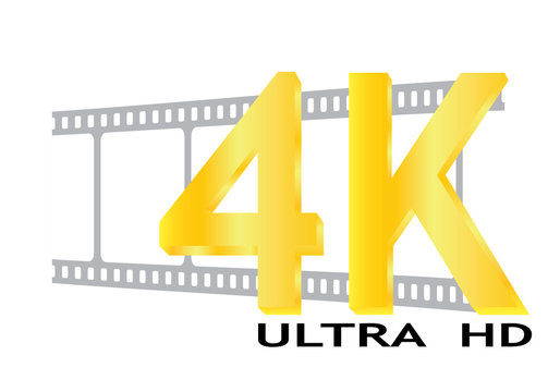 4k  ultra hd logo