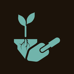 Planting icon