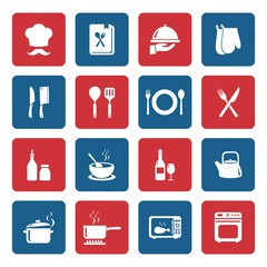 Set of Cooking icon. Kitchen icon. Vector. Illustration. EPS10