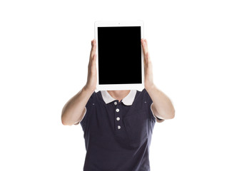 Tabletcomputer in the hands