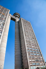 Naklejka premium huge tower building in Belgrade - Serbia