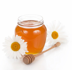 Honey  isolated on white background