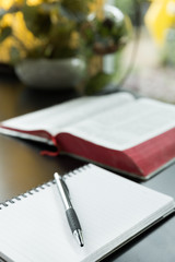 Notebook and Pen