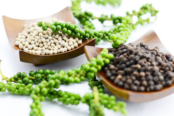 young pepper and black pepper