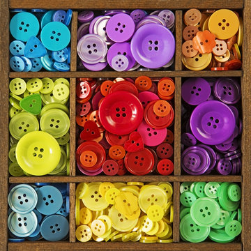 Colorful buttons