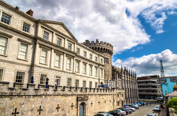 Obraz premium The Record Tower of Dublin Castle - Ireland