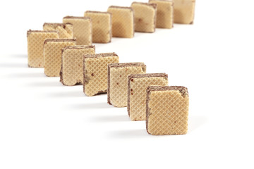 Cocoa wafers