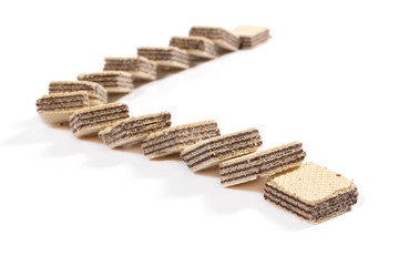 Cocoa wafers