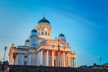 Helsinki Cathedral - Helsingin tuomiokirkko is the Finnish Evang