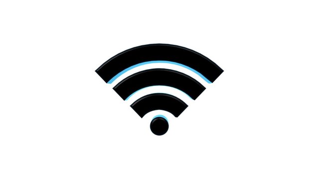 WiFi Logo in 3D