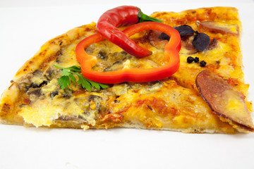 Pizza with Mozzarella