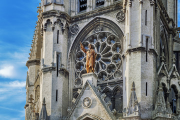 Obraz premium Sacred Heart church in Lille 