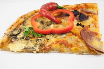 Pizza with Mozzarella