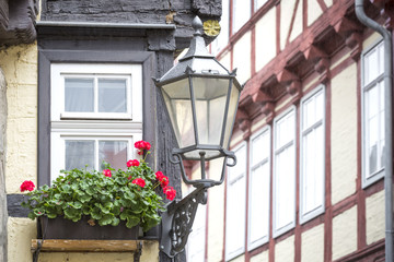 Fachwerkhäuser in Quedlinbrug, Harz