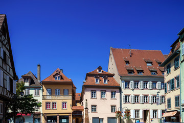 Fototapeta premium Typical traditional alsacien city house