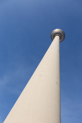 Obraz premium Berliner Fernsehturm Alex abstrakt