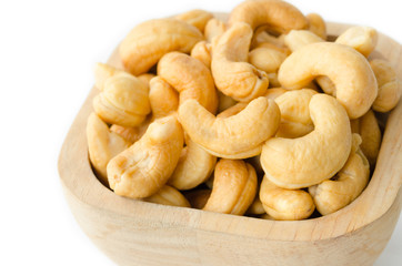 Roasted cashews nuts.