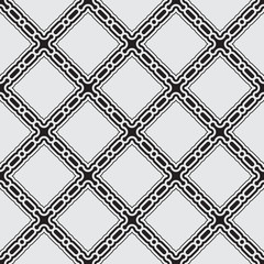 Naklejka premium Black seamless pattern