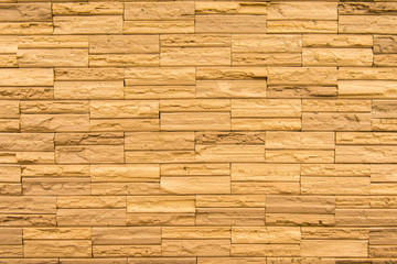 stone wall made with blocks