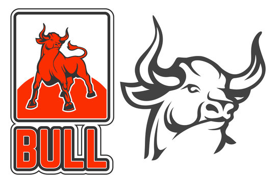 Bull stylized