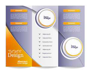 Tri-fold brochure template