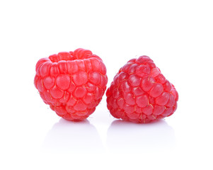 raspberry isolated on white background